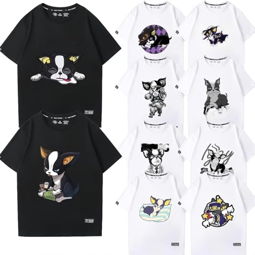 Amazon.co.jp: [清影堂] ジョジョの奇妙な冒険 イギー Tシャツ 半袖